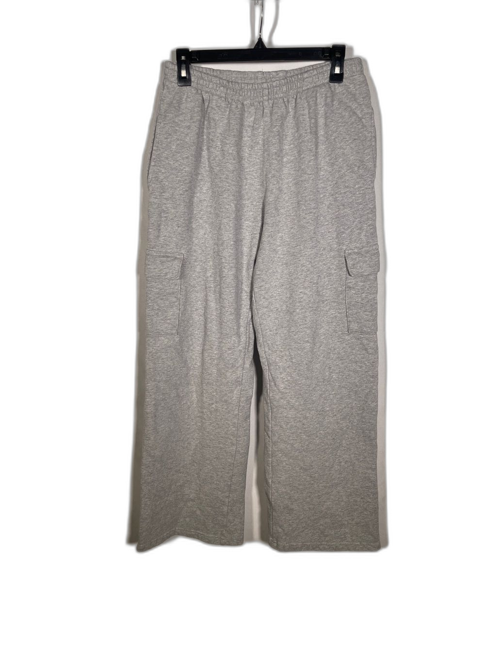 BRANDY MELVILLE JOHN GALT WOMENS CARGO SWEATPANTS GRAY ONE SIZE